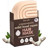 Kitsch Bond Repair Haarmaske, stärkende feste Behandlung zur Wiederherstellung und Auffüllung, für trockenes und geschädigtes Haar, hergestellt in den USA, komplett natürlich, vegan, ideal für alle