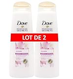 Dove Shampoo – Glowing Lotusblume - für seidiges und glattes Haar, 2er Pack (2 x 250 ml)