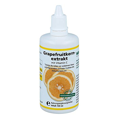GKE-Shop | Grapefruitkernextrakt – Tropfen Zur Steigerung Des Wohlbefindens | 1er Pack (1 x 100 ml Lösung)