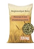 Heupellets | Heucobs 7,5 kg leicht auflösend aus Wiesenheu - Ideal für Pferde, Schafe, Ziegen... aus eigener Regionalen Produktion