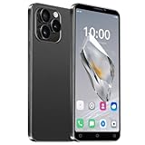 i15Pro 3G Dual SIM Unlocked Smartphone,5.0 inch IPS Display, 16GB ROM/Expandable to 128GB, Android 9.0, Dual Camera, Face ID, GPS, FM, Bluetooth Cheap Mobile Phone (i15Pro-Black)