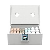 Brutapparat Für Eier | Geflügel Brutmaschine Für 10-25 Eier,Automatische Wendefunktion Mit Intelligenter Brutsteuerung Für Labor Unterricht & Schulungsräume
