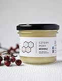 Rapshonig 140g- Polnischer Rohhonig | Naturbelassener Imkerhonig | Cremige Konsistenz | Milder Geschmack | Reich an Nährstoffen | 100% natürlich