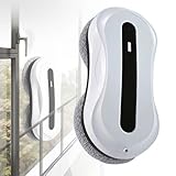 Smart Fensterroboter, 5600Pa Saugleistung mit Wasserspray und Fernbedienung für Fenster/Fliesen/Glastüren, automatische Reinigung