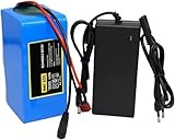 60V E-Bike-Akku 60V 30Ah Lithium-Ionen-Akku Wasserdicht PVC-Akku Eingebautes BMS Mit Ladegerät für 200 W 350 W 500 W 750 W 800 W 1000 W Motor T+DC