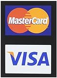 Mastercard/Visa Credit Card Decals by visa/mc