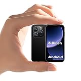 ZOKOE 3G - kleine Handys, Kind - Smartphones, Android 9.0, 3,0 - Zoll - Bildschirm, 2GB RAM, 16GB ROM, 5,0 Megapixel, 900 - mAh - Batterie, Gesichtserkennung, tragbares Handy (XS18-Schwarz)