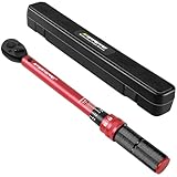 ATsafepro Drehmomentschlüssel 3/8 Zoll, Drehmomentschlüssel Auto 5-60Nm, Drehmomentschlüssel Fahrrad ±3% Fehlergenauigkeit mit 72 Zähne for Motorrad und Auto Fahrzeugwartung
