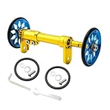 BABYVIVA Fahrrad Easy Faltrad Hecklast Rack Stange Aluminiumlegierung Verlängerung Teleskopstab Kompatibel Mit Bro Mpton