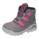 RICOSTA Mädchen Winterstiefel Emil, Baby und Kleinkinder Lauflernschuhe, Weite: Weit, lose Einlage, Sympatex, waschbar, Graphit/rosada (450), 22 EU