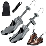 Tigcent Schuhspanner Herren Damen Schuhdehner, Schuhspanner Schuhweiter für Einstellbare Länge und Breite mit Schuhlöffel (36-41)
