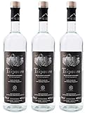 Tsipouro Tirnavos ohne Anis 3x 0,7l | Griechischer Tresterbrand | 100% Destillat | Katsaros Distillery seit 1856 | + 20ml Jassas Olivenöl