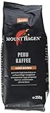 Mount Hagen Bio Demeter Röstkaffee Peru, 250g ganze Bohne