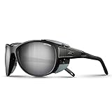 Julbo Herren Explorer 2.0 Sonnenbrille, Mattschwarz/Grau, Einheitsgröße