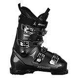 ATOMIC HAWX PRIME 85 W Skischuhe Frauen - Größe 25/25.5 - Alpin-Skischuh in Schwarz - Boots mit 3D Knöchel & Ferse für präzisen Sitz - mittelbreite Skistiefel für Fortgeschrittene