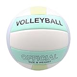 Zubehors Hochwertiger PU-Leder Volleyball, Wasserdichtes Soft Beachvolleyball, Volleyball Training Für Outdoor, Pool & Beach, Volleyballs Spielzeug Für Kinder, Jugendliche & Erwachsene