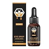 Honig-Augentropfen, Stachellose Relief-Eyedrops, Feuchtigkeitsspendende Augentropfen, 15 Ml, Erfrischendes Gefühl, Kompaktes Und Reisefreundliches Design, Für Männer, Bürosinnen, Outdoor-Aktivitäten U