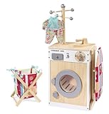 howa Waschmaschine/Wäschecenter aus Holz 48141