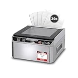 Caso VacuChef 40 - Kammervakuumierer aus Edelstahl, 3L Vakuumkammer 70 Liter/Minute, doppelte Schweißnaht, einstellbare Vakuum- und Schweißzeit, 1417