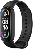 Xiaomi Mi Smart Band 6, Fitness- & Aktivitätstracker (1,56 AMOLED Display, 30 Trainings Modi, SpO2 tracking, Schlaf- und Pulsüberwachung, 14 Tage Batterielaufzeit, 5ATM Wassergeschützt, Mi Fit App)