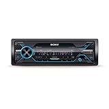 Sony DSX-A416BT Autoradio mit Dual Bluetooth, NFC, USB & AUX Anschluss, 35.000 Farben (vario color), Freisprechen und Mikrofon