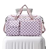 Ruyeiig Reisetasche Für Sport Und Reisen | Große Tasche Für Camping Und Sport | wasserdichte Sporttasche Mit Schuhfach Für Fitness Basketball Fußball Yoga Und Schwimmen