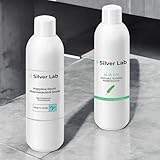 Pflanzliches Glycerin 1L + Propylenglykol 1L (99,8% rein) - Pharmazeutisches Kit für DIY-Kosmetik, Aromatherapie - Hautfeuchtigkeitsspender, Wirkstoffträger
