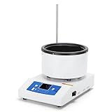 Labor-Wasserbad Digital 1000ML/2000ML Intelligenter Magnetrührer, elektrische Heizung, Labor, Digitalanzeige, konstante Temperatur, Wasser-Öl-Bad, 50-2000 U/min(2000ml)