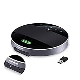 Konferenz-Lautsprecher und Mikrofon Bluetooth Wireless/USB-Freisprecheinrichtungen, TONGVEO 360º laut und klar Voice Pickup für 10-20 Personen Konferenzraum, Video Skype Call Home Office