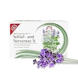 H&S Schlaf- und Nerventee N: Arzneitee Nr. 11 mit Baldrian, Lavendel und Melisse, bei Einschlafstörungen und nervöser Unruhe, 20 x 2 g