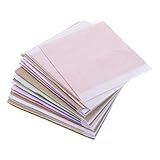 OSALADI 120 Stück Goldfolie Metallisches Papier Metallische Folie Goldblattbogen Nagelkunstfolie Metallfolienhandwerk Goldflocken zum Basteln Nagelfolie Nachahmung von Blattgold