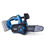 Scheppach Akku-Kettensäge BC-TCS200-X brushless | 8‘‘ / 20 cm ProCut-Schwert & -Kette | 7 m/s Schnittgeschwindigkeit | 17,5 cm Schnittlänge | 20V-IXES-Serie