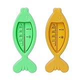 MinnowXY Wasserthermometer Baby Baden Fisch Form Temperatur Säugling Kleinkind Dusche Spielzeug Kunststoff