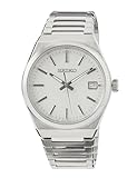 Seiko Herren Analog Quarz Uhr mit Edelstahl Armband SUR553P1