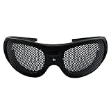 yuhlkopm Schutzbrille aus Metallgeflecht, zuverlässiger Augenschutz für Outdoor Aktivitäten, Schutzbrille aus Metallgeflecht, ABS Spielbrille