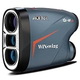 AOFAR GX-6F PRO Golf Laser Entfernungsmesser mit Neigung Geräten, 600Y, Kontinuierlichem Scan, Flaggensperre mit Pulsvibration, Zugelassen für den Wettbewerb, 0,2-Sekunden-Auslesung, Upgrade-Version