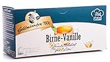 Goldmännchen Jumbo Tee Birne-Vanille, Birne-Vanilletee, Birnentee, Vanilletee, 20 Teebeutel, Große Beutel, 3166