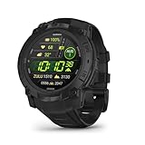 Garmin Instinct 3 Tactical 50mm AMOLED – Robuste, wasserdichte GPS-Smartwatch mit brillantem AMOLED Display und LED-Taschenlampe für Outdoor, Laufen u.a. – mit Pulsmessung und vielen smarten Features