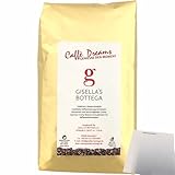usy Bundle für Kaffeebohnen Gisellas Caffe Dreams Genieße den Moment 100% Arabica (1kg Packung) + usy Block