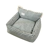 Zxfdsfdbnm Stützendes Haustier-Sofa, großes Hundebett, elegantes Haustier-Sofa mit weicher Haptik, für Medien bis große Hunde
