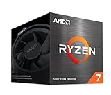 AMD Ryzen™ 7 5700 Prozessor, 8 Kerne/16 Threads ungedrosselt, Zen 3 Architektur, 20MB L3 Cache, 65 W TDP, bis zu 4,6 GHz Boost-Frequenz, Sockel AM4, DDR4 & PCIe 4.0, Ventirad Wraith Spire
