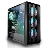 SYSTEMTREFF Basic Gaming PC AMD Ryzen 5 3600 6x4.2GHz | Nvidia RTX 3050 8GB DX12 | 512GB M.2 NVMe | 16GB DDR4 RAM | WLAN Desktop Computer Rechner für Gamer, Zocker & Streamer