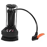DECOMELODY Hochdruck Fahrradpumpe mit Manometer Robuste Standluftpumpe für Mountainbike und Rennrad Langlebig und Einfach zu Bedienen Multifunktionale Pumpe für Motorrad und Bike