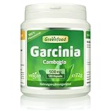 Garcinia Cambogia pur, 500mg, hochdosierter Extrakt (60% HCA), 120 Kapseln, vegan - OHNE Zusätze. Ohne Gentechnik. Glucosefrei. Lactosefrei. Vegan.