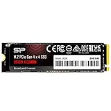 Silicon Power 500GB UD90 NVMe 4.0 Gen4 PCIe M.2 SSD R/W up to 5,000/2,700 MB/s (SP500GBP44UD9005)
