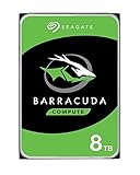Seagate Barracuda ST8000DM004 Interne Festplatte (8 TB, SATA, 6 GB/s, 256 MB Cache, 8,9 cm (3,5 Zoll)) (Generalüberholt)