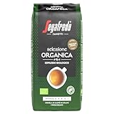 Segafredo Zanetti Selezione Organica - Ganze Bohne (1 kg Packung) - Geeignet für alle italienischen Kaffeespezialitäten - Kaffeebohnen mit mittlerer Röstung, Schokoladen und Karamellgeschmack