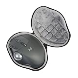 Reise-Hartschalen-Schutzhülle für Maus, Tragetasche, kompatibel mit Logitech M575 / M570 / MX Ergo / MX Ergo S, kompatibel mit Nulea M501 / für ProtoArc Ergonomische, kabellose Trackball-USB-Mäuse
