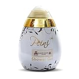 Peini Natürliches 100 % African Black Soap mit Shea Butter Duschgel, 270 g