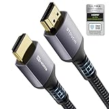 Stouchi 2m HDMI Kabel 8K 10K 4K Certified Ultra High Speed ​​ 48Gbps 4K120 144Hz RTX 3080 eARC HDR10 4:4 HDCP 2.2 & 2.3 Dolby kompatibel mit Fire TV/Roku TV/PS5/Xbox Series X/Samsung/Sony/LG